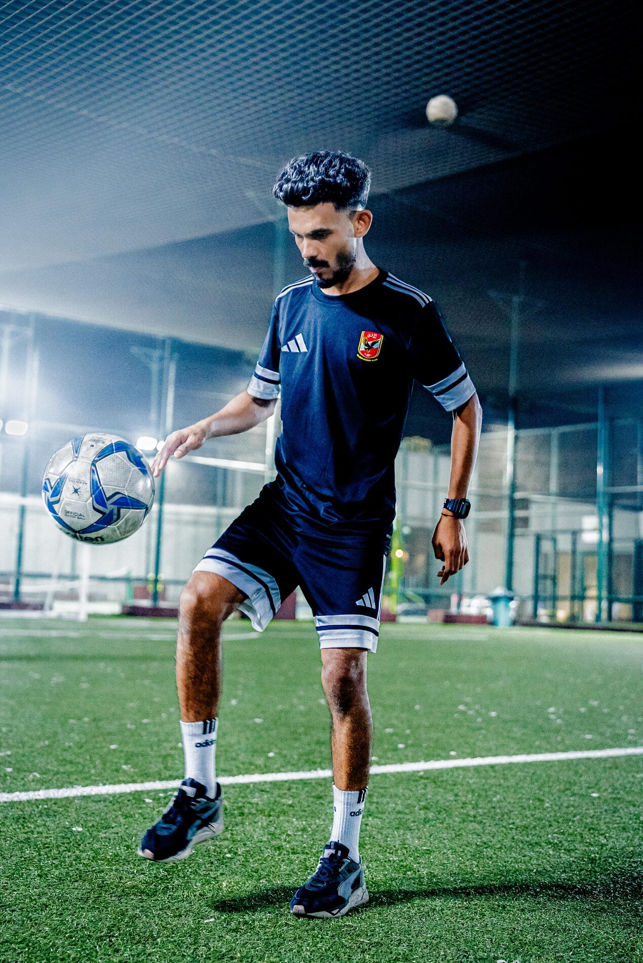 Al Ahly - ball control under lights