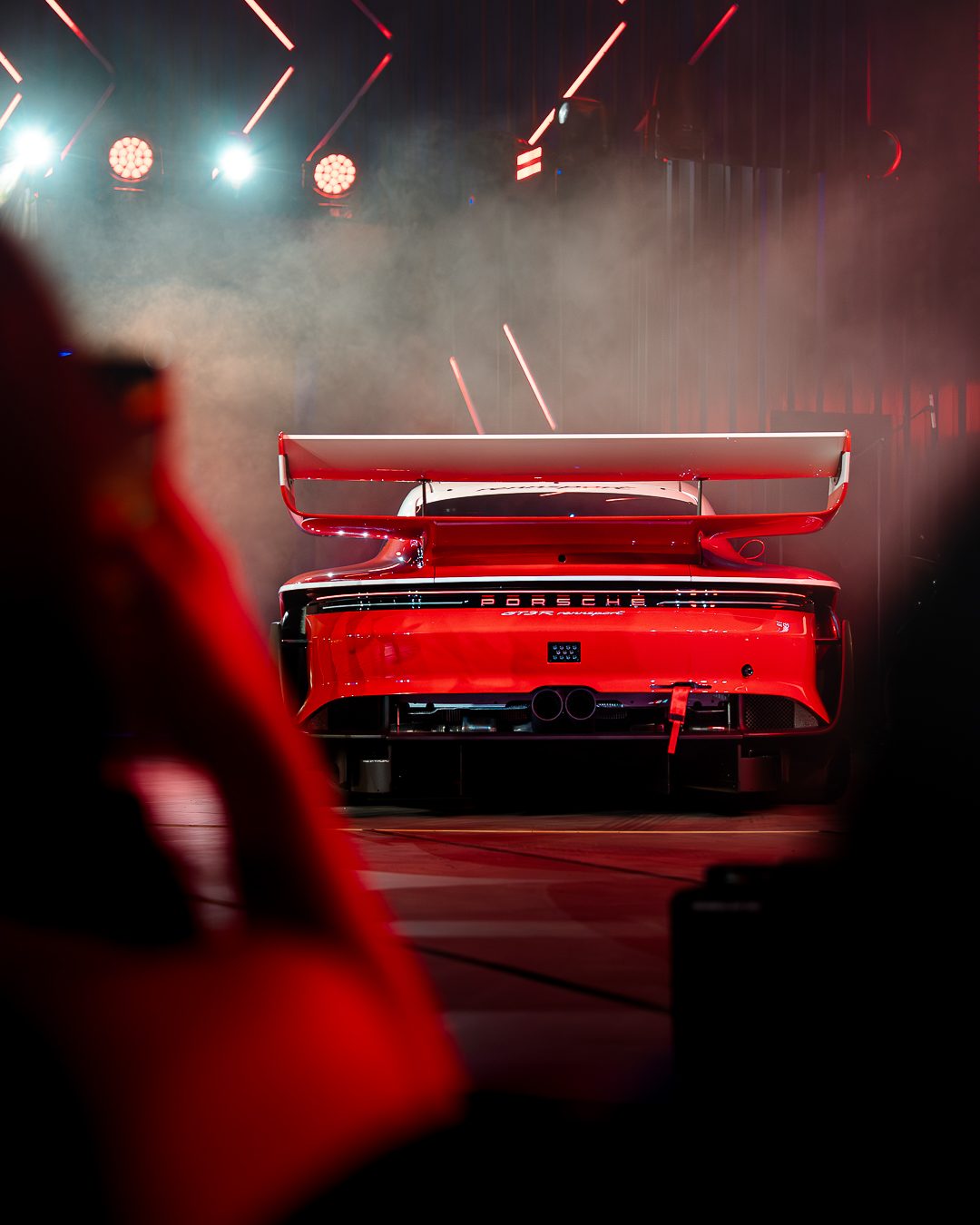 Icons of Porsche - GT3 R rennsport in smoke