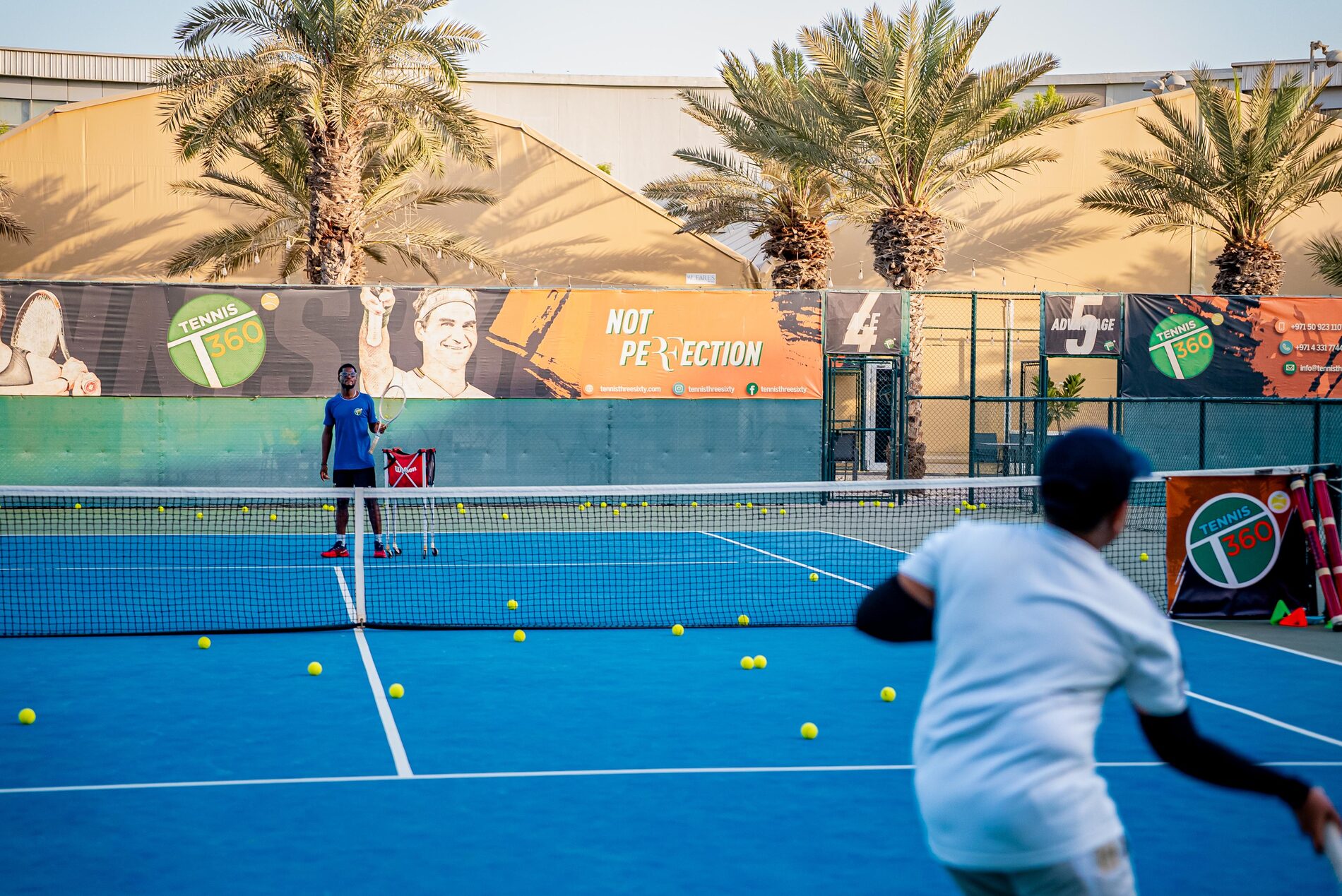 Tennis 360 - full court, social mixer